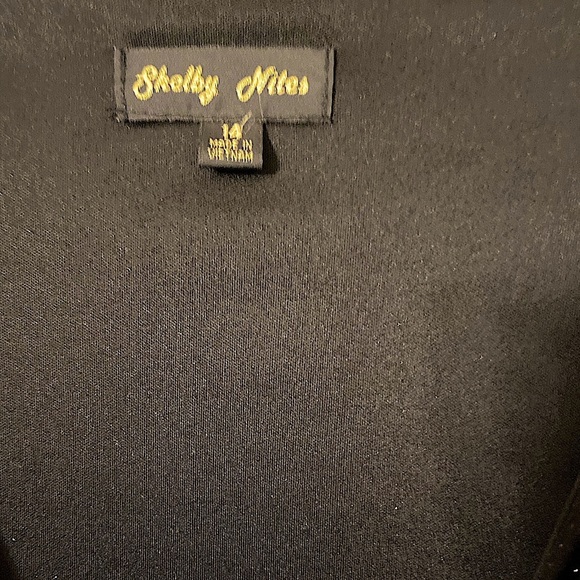 Shelby Nites Jumpsuit in Black. - Picture 4 of 6